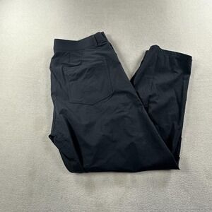 Western Rise Pants Mens 38 Dark Gray Evolution Travel Performance Stretch Hiking